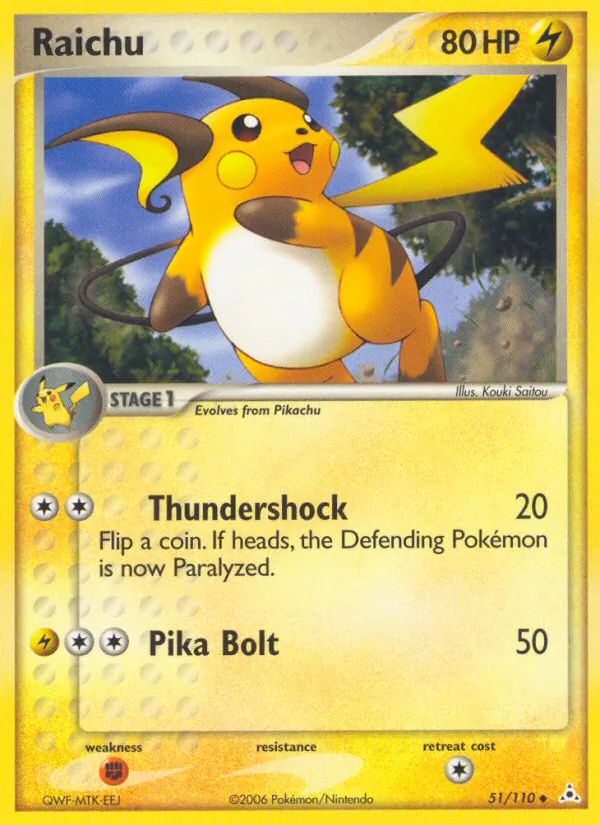 Raichu, Holon Phantoms 051/110