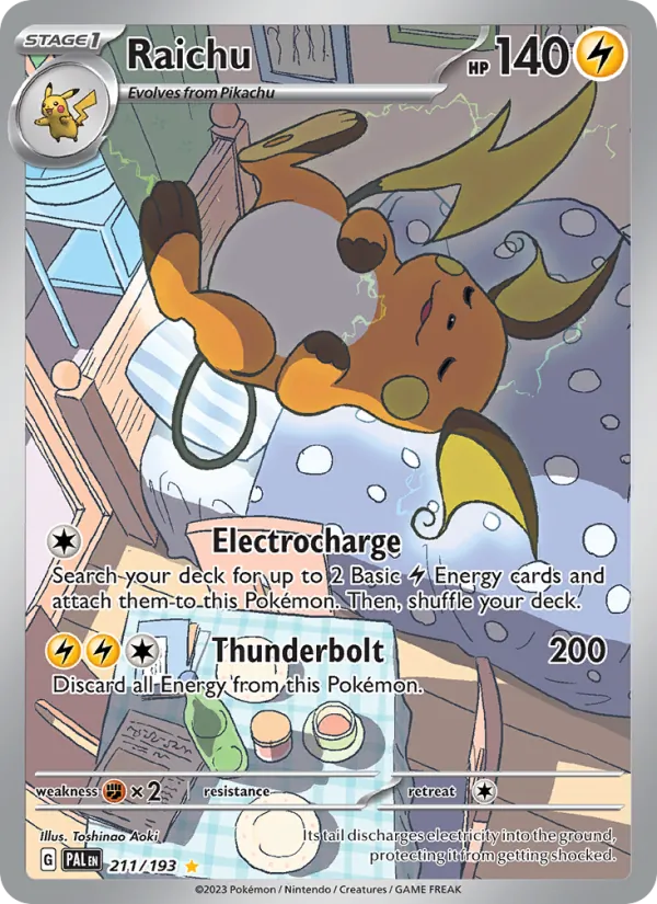Raichu, Paldea Evolved 211/193