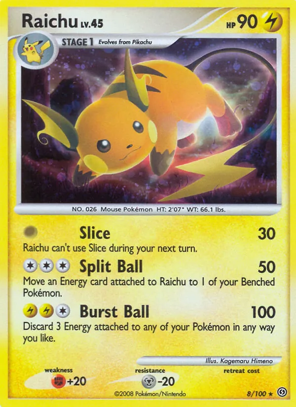 Raichu, Stormfront 008/100