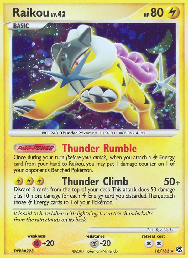 Raikou, Secret Wonders 016/132
