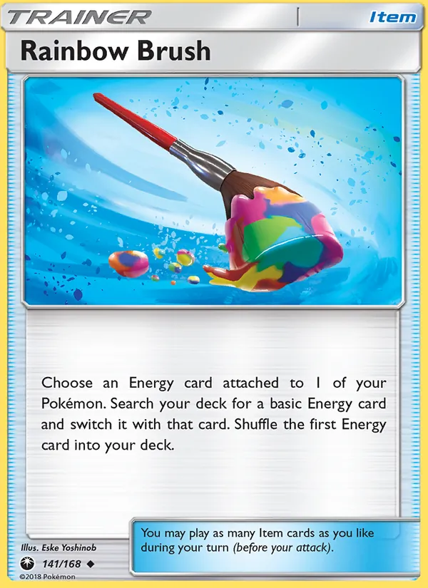 Rainbow Brush, Celestial Storm 141/168