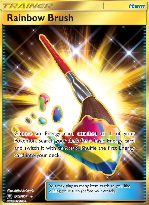 Rainbow Brush, Celestial Storm 182/168