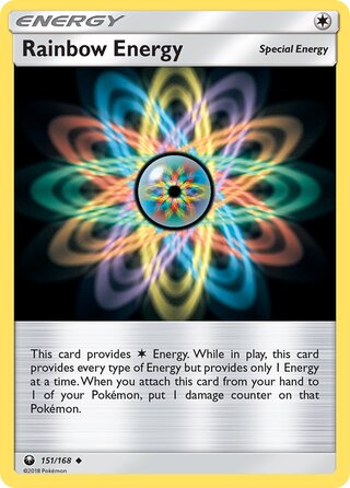 Rainbow Energy, WC Deck 2018 (Garbanette) 151/168