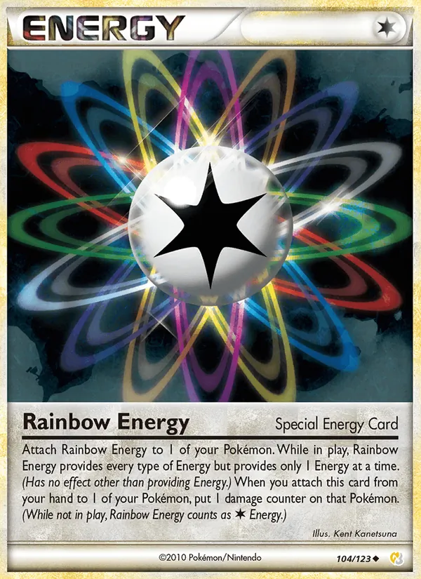 Rainbow Energy, HeartGold & SoulSilver 104/123