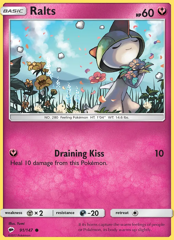 Ralts, Burning Shadows 091/147