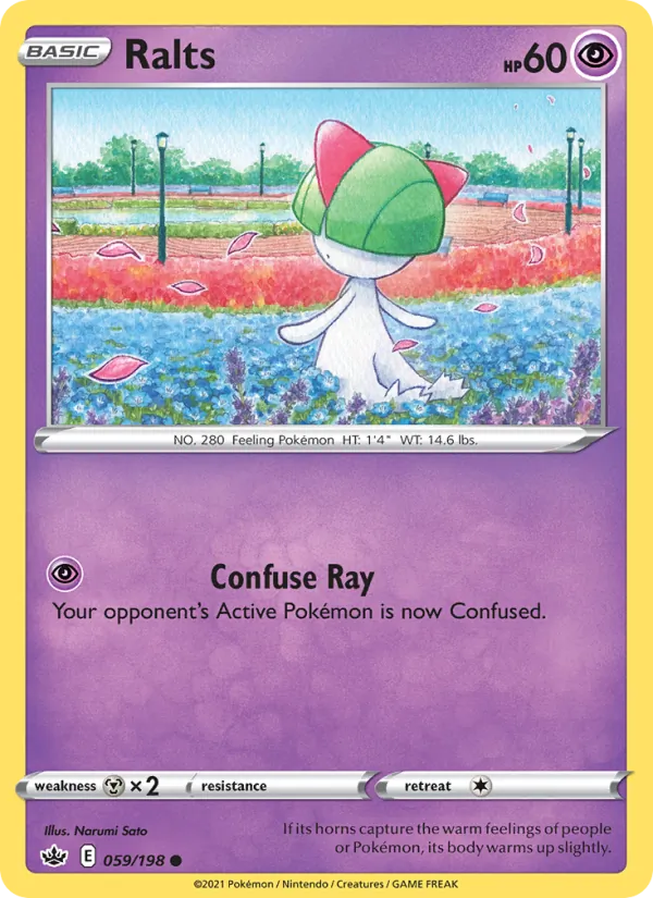 Ralts, Chilling Reign 059/198