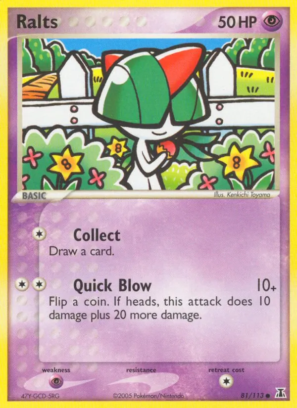 Ralts, Delta Species 081/113