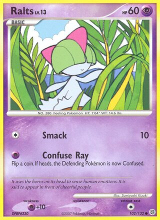 Ralts, WC Deck 2008 (Psychic Lock) 102/132