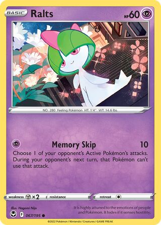 Ralts, WC Deck 2023 (Psychic Elegance) 067/195