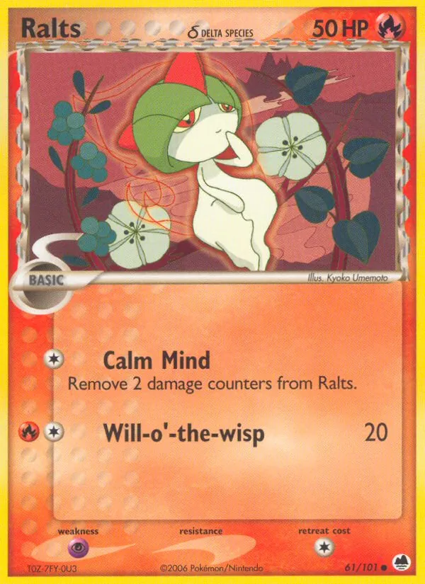 Ralts δ, Dragon Frontiers 061/101
