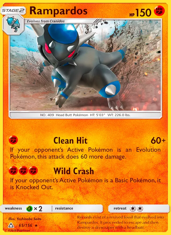 Rampardos, Ultra Prism 065/156