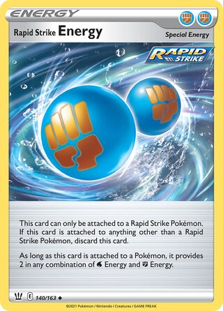 Rapid Strike Energy, WC Deck 2022 (Cheryl Again) 140/163
