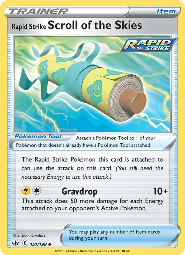 Rapid Strike Scroll of the Skies, Chilling Reign 151/198
