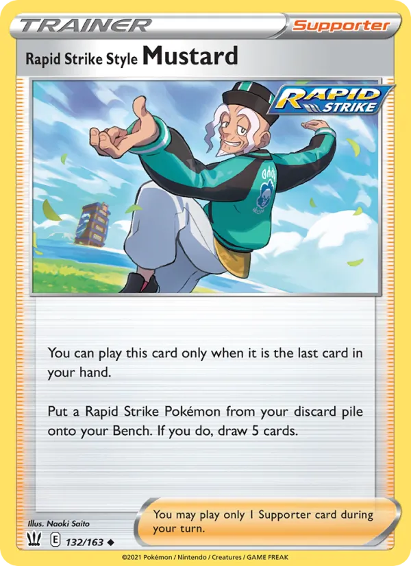 Rapid Strike Style Mustard, Battle Styles 132/163