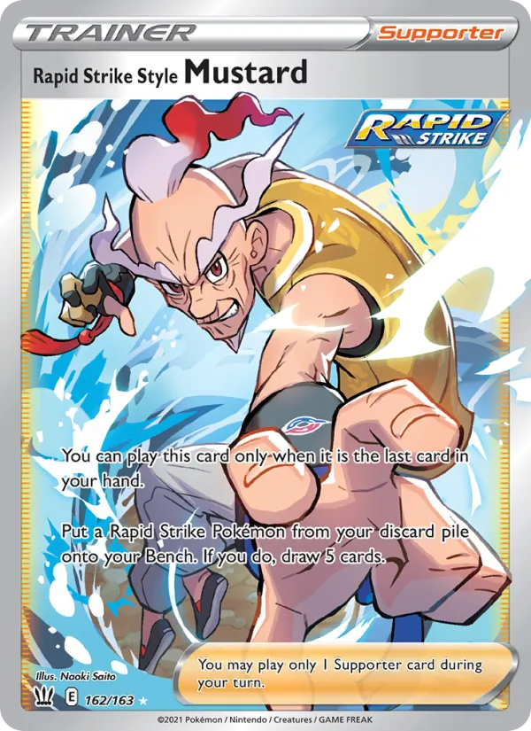 Rapid Strike Style Mustard, Battle Styles 162/163