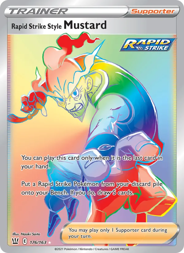 Rapid Strike Style Mustard, Battle Styles 176/163