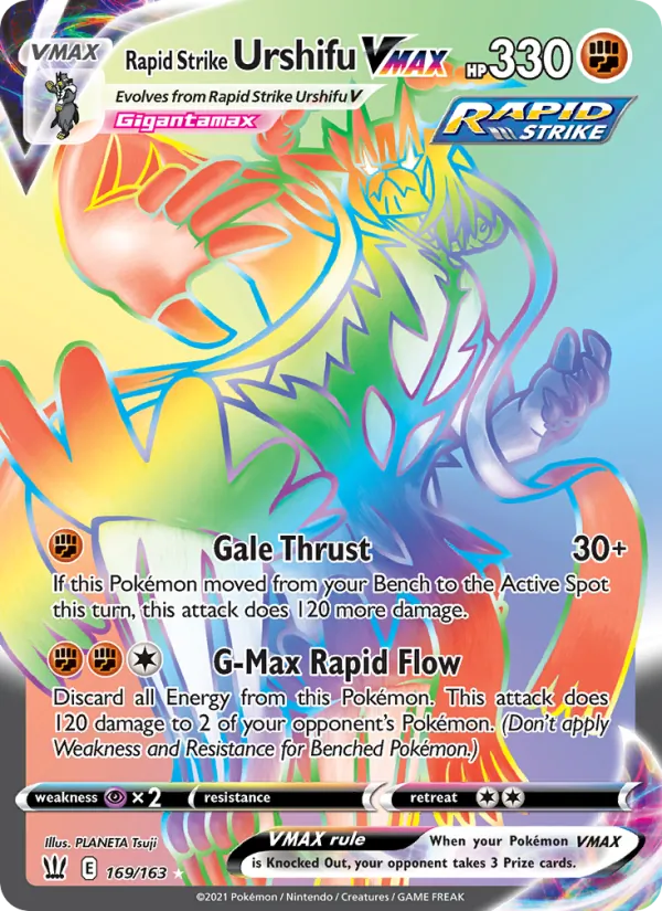 Rapid Strike Urshifu VMAX, Battle Styles 169/163