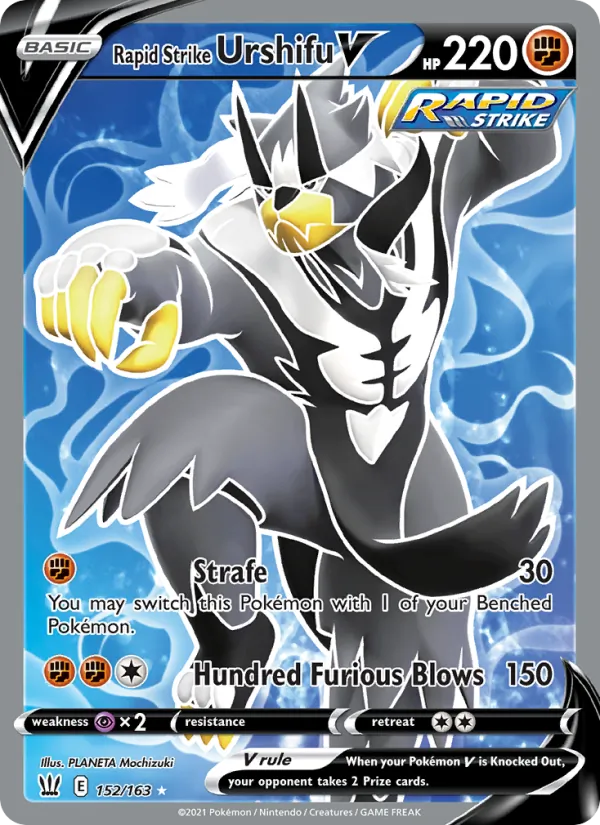 Rapid Strike Urshifu V, Battle Styles 152/163