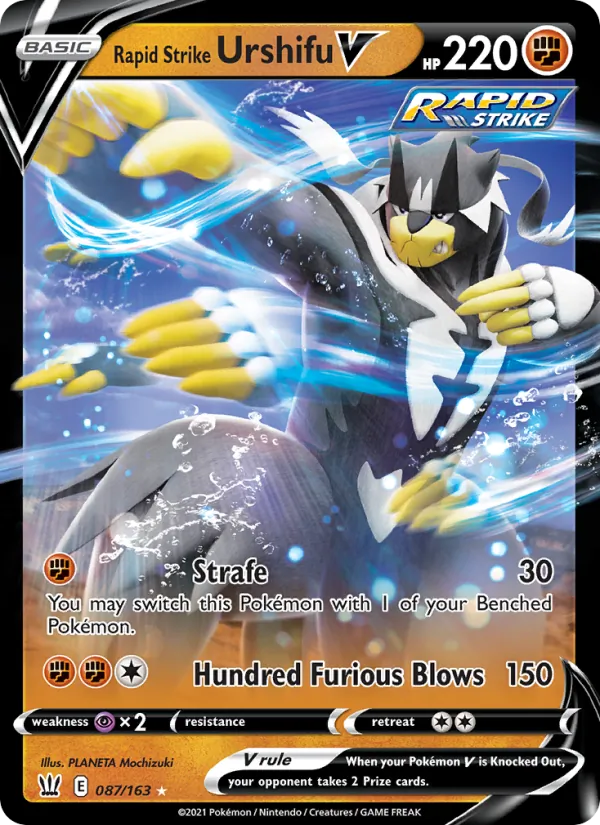 Rapid Strike Urshifu V, Battle Styles 087/163