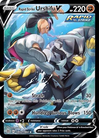 Rapid Strike Urshifu V, Brilliant Stars Trainer Gallery TG20/30