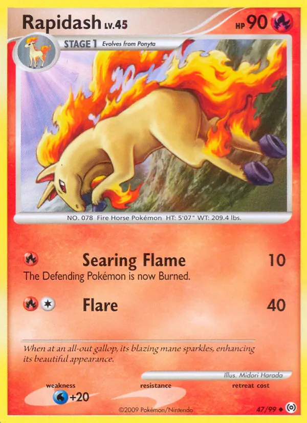 Rapidash, Arceus 047/099