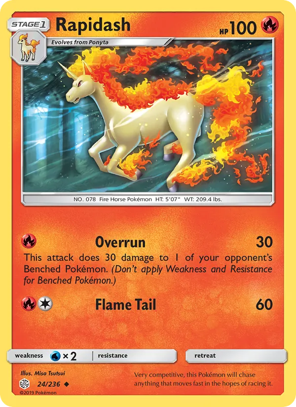 Rapidash, Cosmic Eclipse 024/236