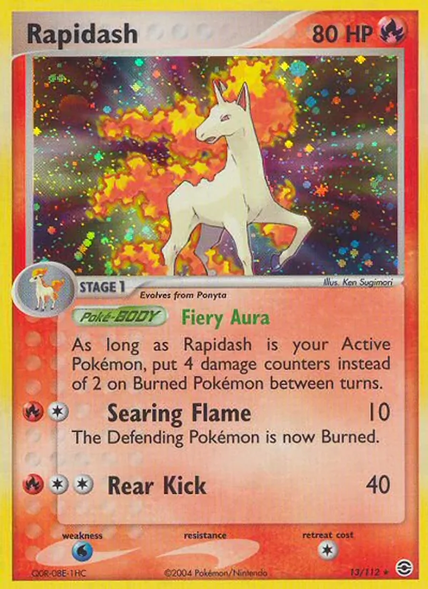 Rapidash, FireRed & LeafGreen 013/112