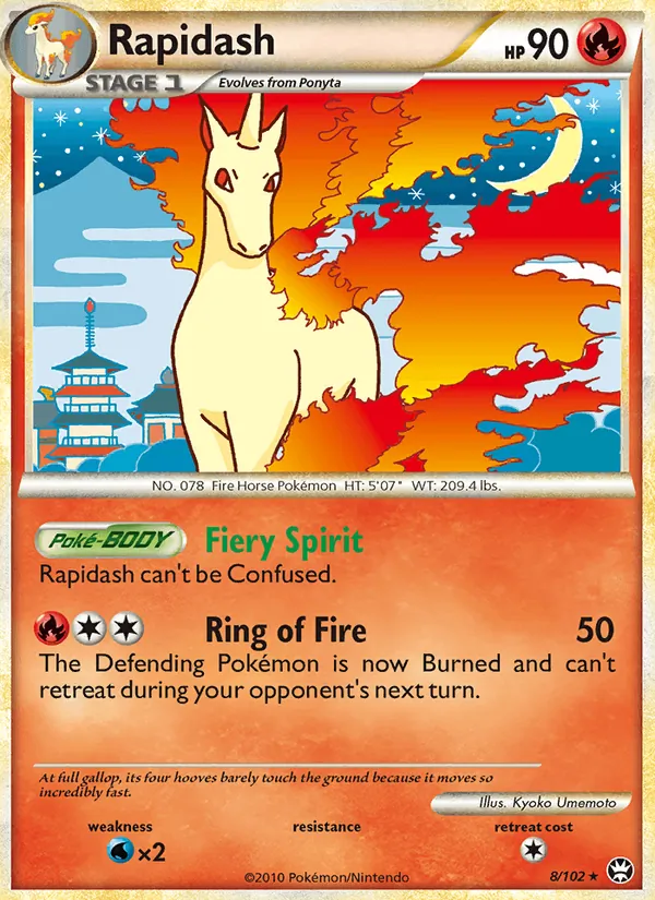 Rapidash, Triumphant 008/102