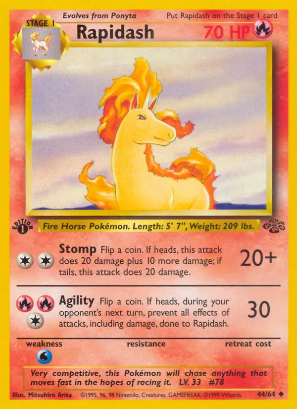Rapidash, Jungle 044/064