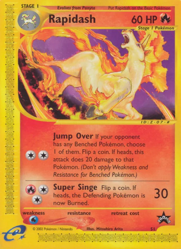 Rapidash, Wizards of the Coast Promos 051/053
