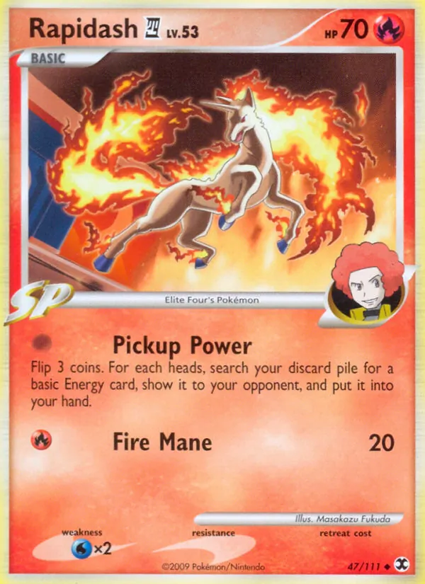 Rapidash E4, Rising Rivals 047/111