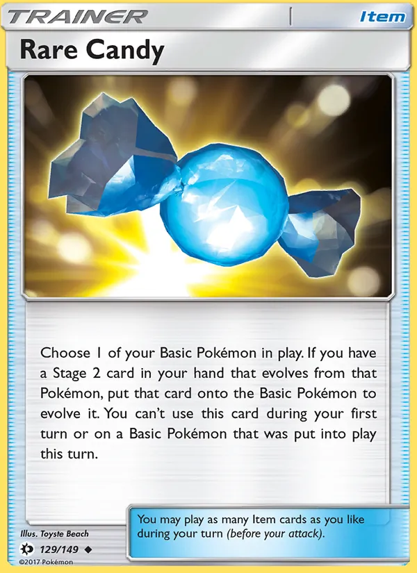 Rare Candy, Sun & Moon 129/149