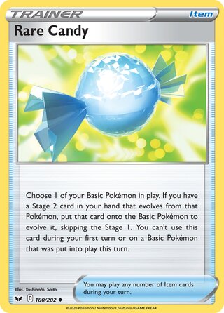 Rare Candy, WC Deck 2022 (Ice Rider Palkia) 180/202