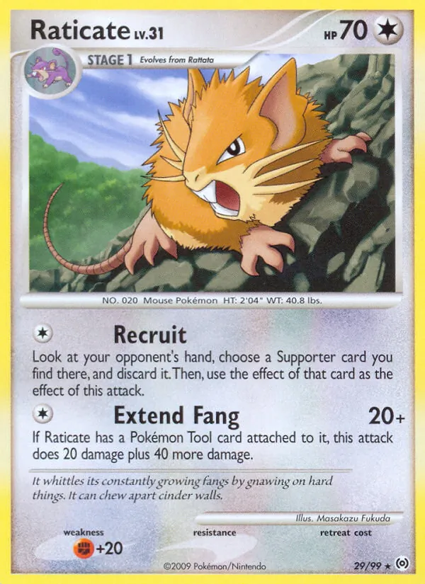 Raticate, Arceus 029/099