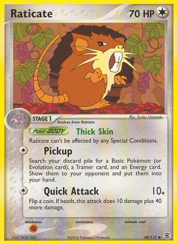 Raticate, FireRed & LeafGreen 048/112