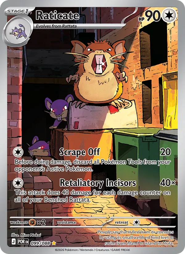 Raticate, Perfect Order 099/088