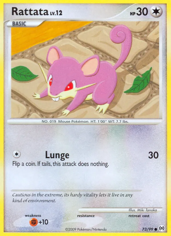 Rattata, Arceus 073/099