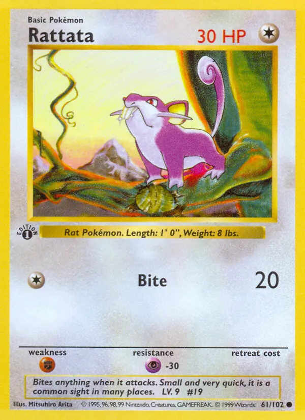 Rattata, Base 061/102