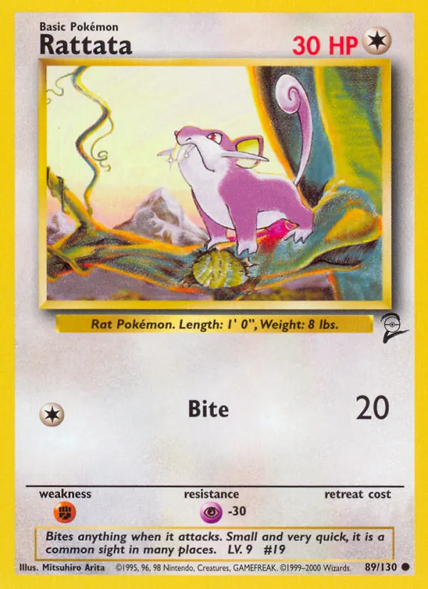 Rattata, Base Set 2 089/130