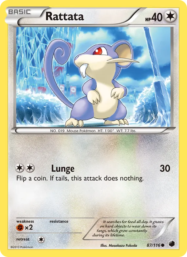Rattata, Plasma Freeze 087/116