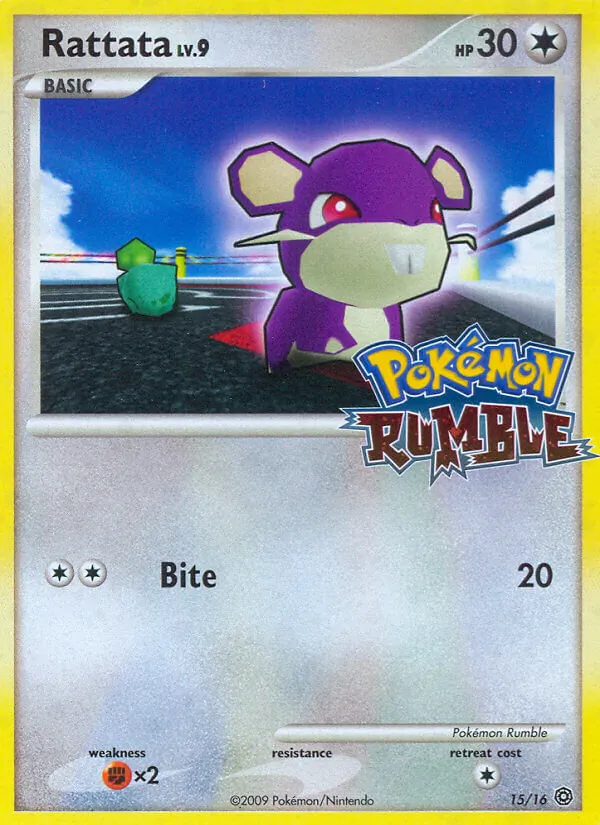 Rattata, Pokémon Rumble 015/016