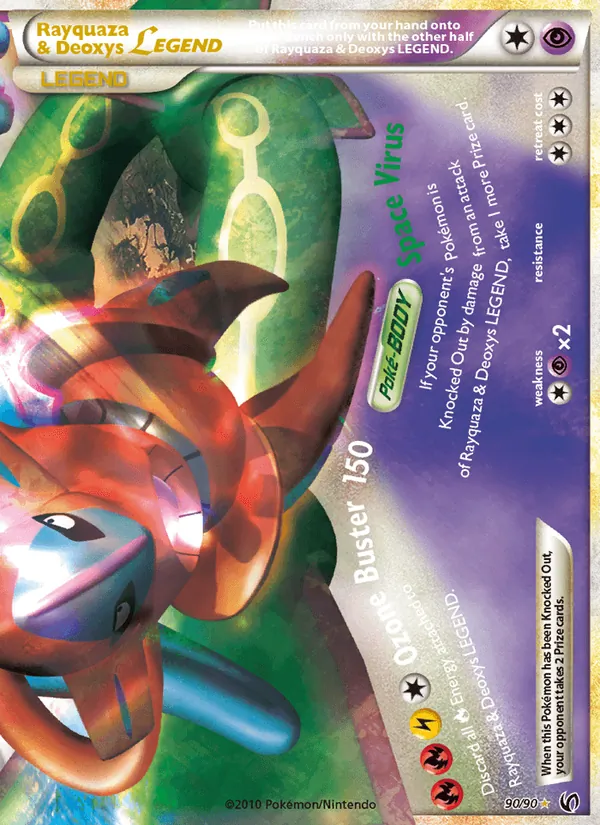 Rayquaza & Deoxys LEGEND, Undaunted 090/090