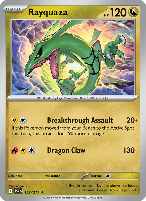 Rayquaza, Ascended Heroes 153/217