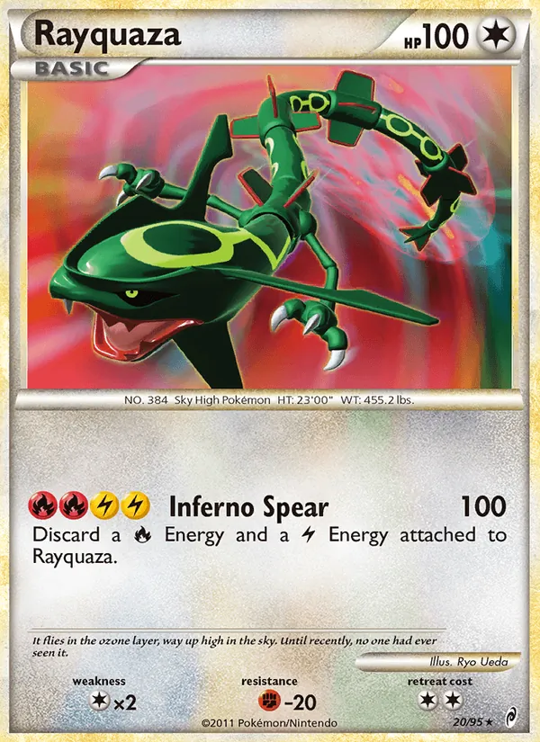 Rayquaza, Call of Legends 020/095