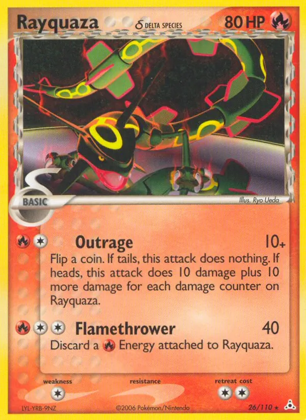 Rayquaza δ, Holon Phantoms 026/110