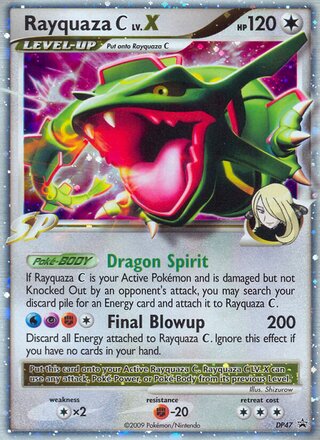 Rayquaza C LV.X, Diamond & Pearl Promos DP47