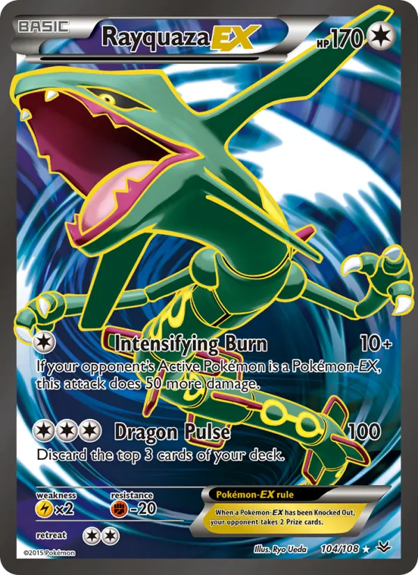 Rayquaza EX, Roaring Skies 104/108