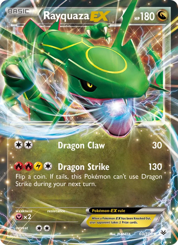 Rayquaza EX, Roaring Skies 060/108