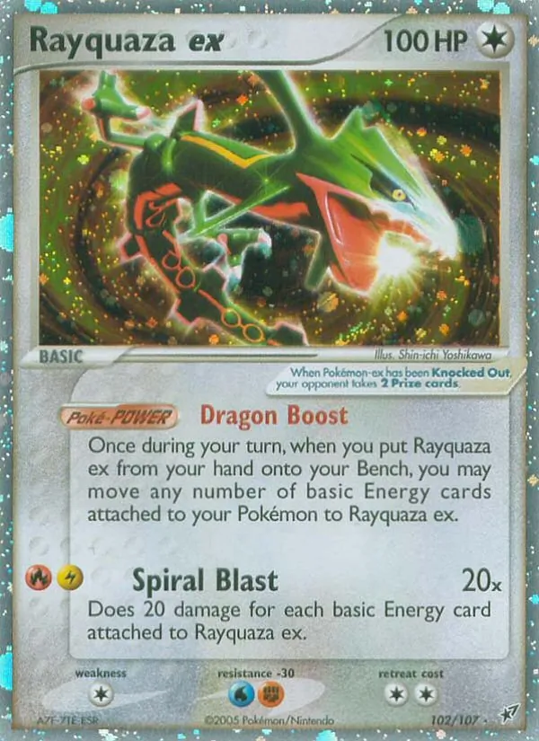 Rayquaza EX, Deoxys 102/107
