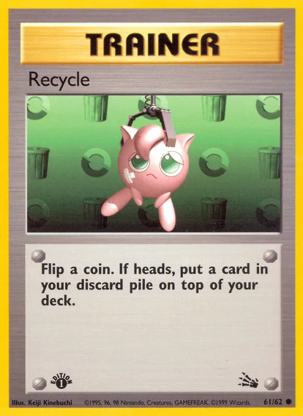 Recycle, Fossil 061/062